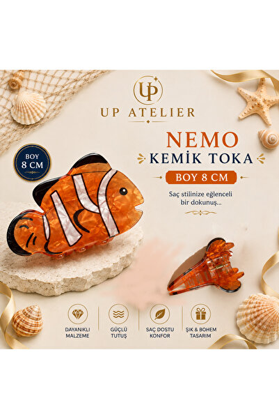 Up Atelier Fish Nemo Bone Buckle 8cm