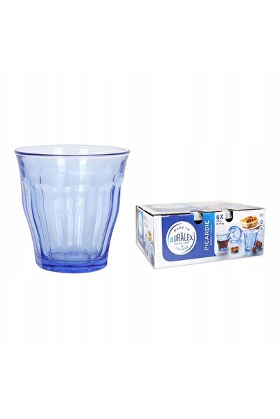 NO BRAND Pahar Duralex PICARDIE MARINE 250 ml albastru - 6 bucăți