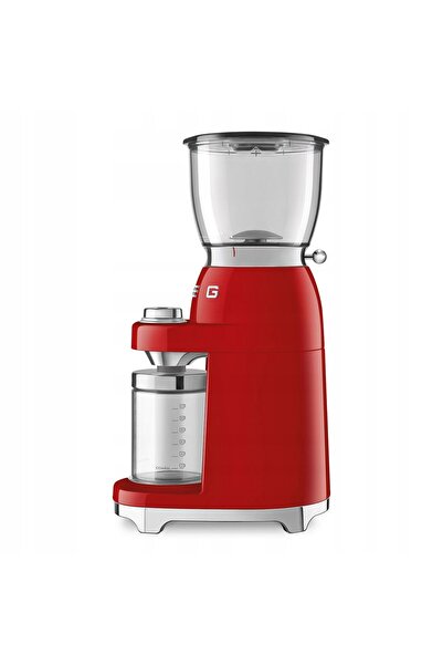 SMEG Râșniță electrică de cafea roșie CGF11RDEU