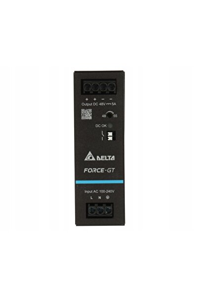 NO BRAND Sursă de alimentare impuls 48V 5A 240W pe șină DIN FORCE-GT Delta El...
