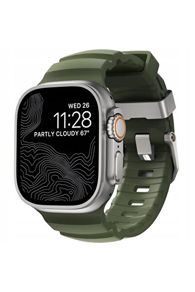 Nomad Curea pentru Apple Watch 10/9/8/7/SE/6/5/4 49/46/45/44mm, curea sport