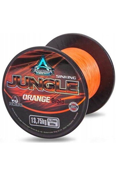 Anaconda Plecionka Jungle Orange Braid Sinking 0.22mm/600m
