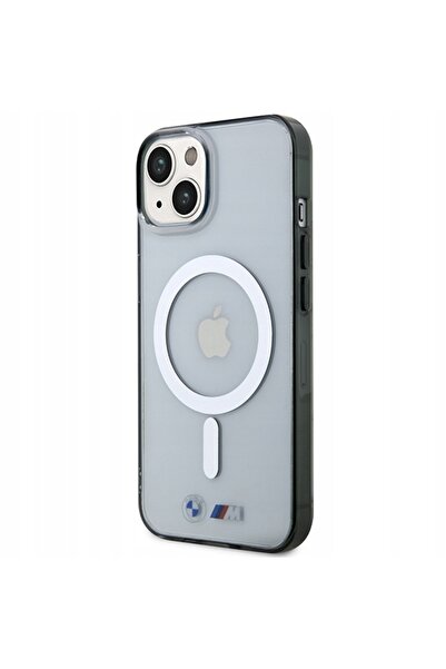 BMW Husă BMHMP14MHCRS iPhone 14 Plus / 15 Plus 6.7 " transparentă rigidă