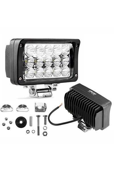 AMIO Lampă de lucru cu halogen și LED, cu fascicul larg AWL22, 15 LED-uri, 12...