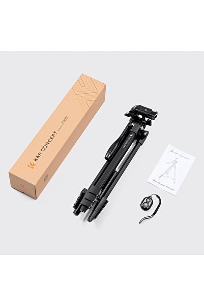 K&F CONCEPT KF Concept KF5116 - set S174A1, trepied video cu cap, suport