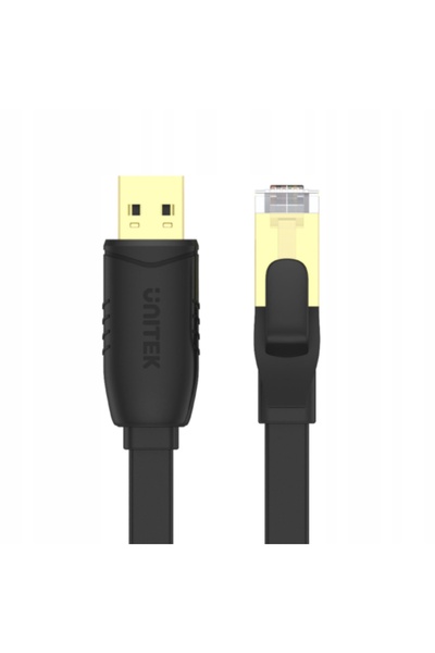 Unitek Cablu, RJ-45 la USB-A 2.0, consolă 1.8m (RS-323)