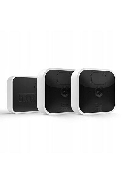 NO BRAND Cameră wireless HD Blink de interior 2 unități + BAZĂ