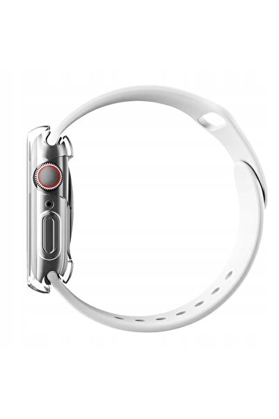 NO BRAND Husă UNIQ pentru Apple Watch Series 7, 8, 9, 41 mm, transparentă