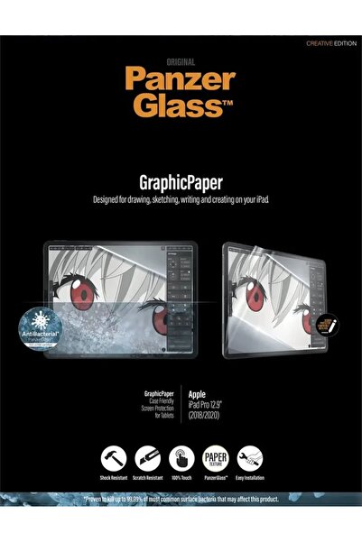 CARE by PanzerGlass® Folie de protecție antibacteriană PanzerGlass pentru iPa...