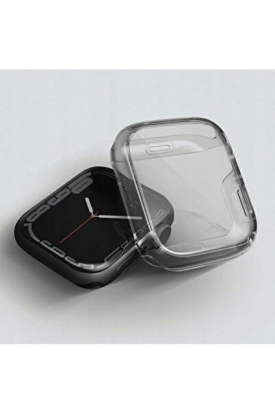 NO BRAND Carcasă de protecție 360 pentru Apple Watch Seria 7/8/9 41mm, UNIQ G...
