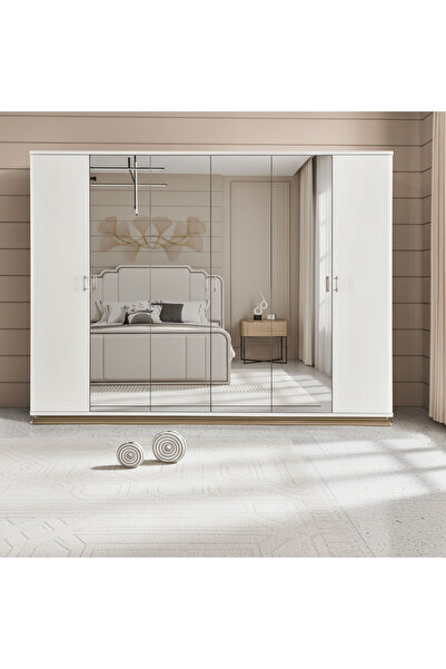 Roots Furniture خزانة ملابس بيضاء تضفي هدوءاً خالداً