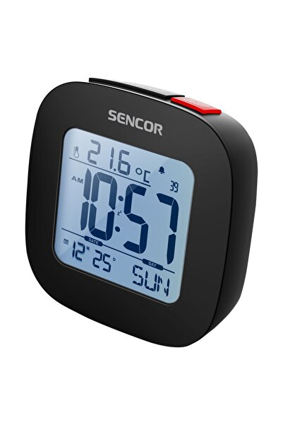 Sencor Ceas deșteptător negru 7,8cm