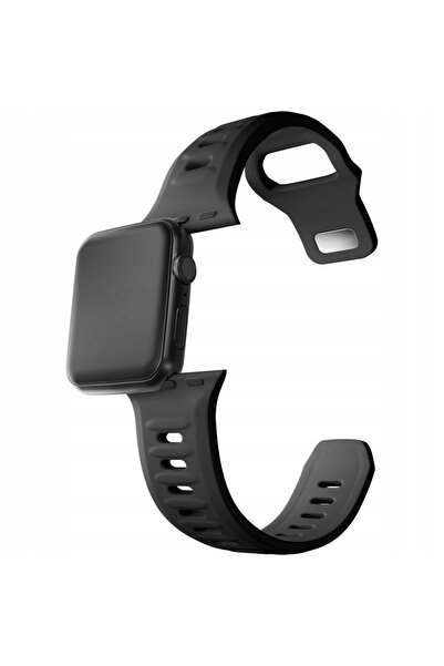 3MK Curea de ceas din silicon gri pentru Apple Watch 42/44/45/49mm