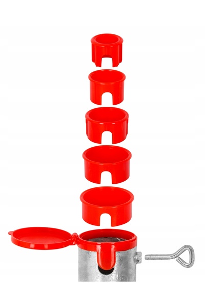 NO BRAND Bază cu filet pentru stâlp de umbrelă SWIDER 580