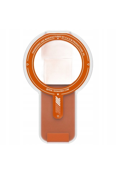 NO BRAND Suport magnetic Skinarma Arch XE Phaze Smart Grip-Stand portocaliu