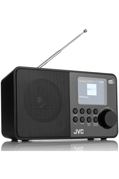JVC Radio portabil DAB+ RA-E611B-DAB negru