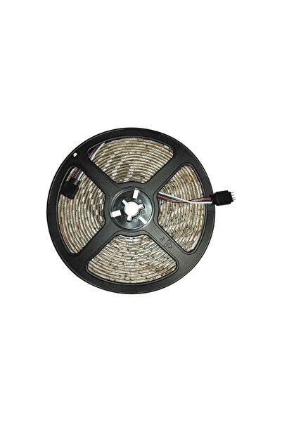 NO BRAND Bandă LED-5050 Abilite RGB 300 LED-uri 12V 72W IP65 5m/10mm silicon