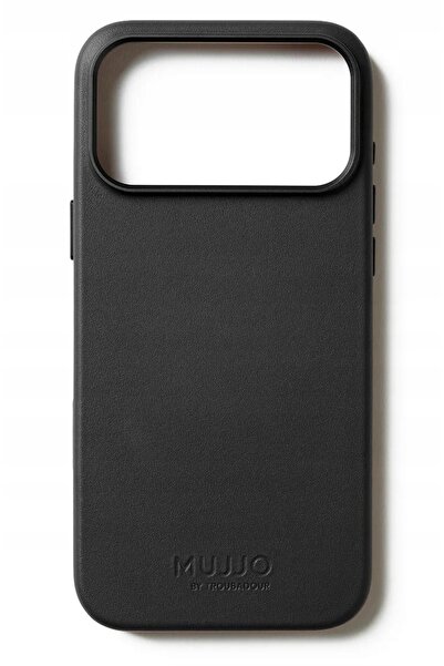 NO BRAND Mujjo iPhone 17 Pro Husă din piele MagSafe / Negru