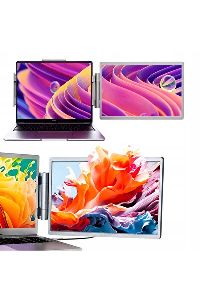 NO BRAND Monitor portabil pentru laptop, 14 inch LCD IPS WUXGA 1920x1200 60Hz