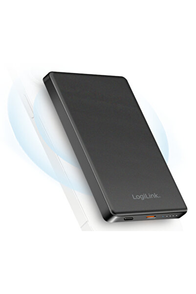 LogiLink Baterie externă MagSafe 5000mAh Subțire USB-C PD 20W Magnetică Apple