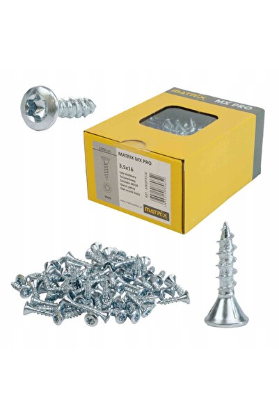 Matrix MX20 3.5x16 mm MX PRO Șuruburi conice pentru lemn - MXGP3516