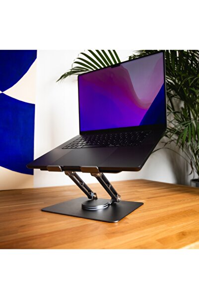 NO BRAND Suport rotativ 360 pentru laptop, tip masă, Spacecase, robust.