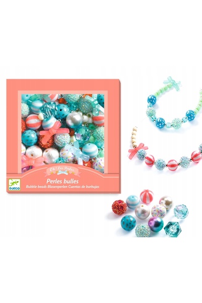 NO BRAND Mărgele creative pentru înșirat Bubbles Djeco