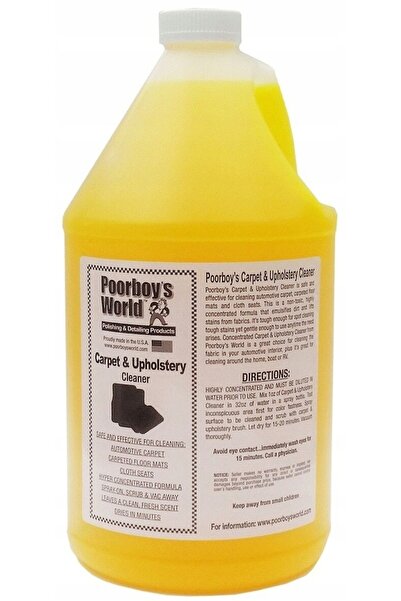NO BRAND POORBOY'S WORLD Soluție de curățat covoare și tapițerii 3784 ml