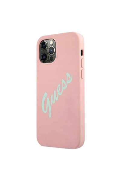 NO BRAND Husă pentru iPhone 12/12 Pro, din silicon Guess, stil vintage.