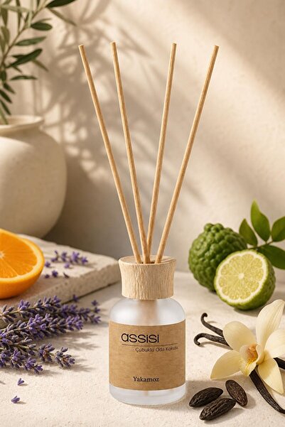 Assisi Lavanta, Portakal & Bergamot Notalı Çubuklu Oda Kokusu | Vanilya, Tonk...