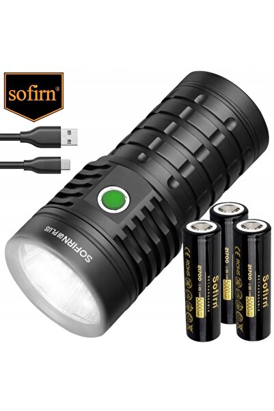 NO BRAND Sofirn Q8 Plus lanternă reîncărcabilă puternică 16000lm 6500K
