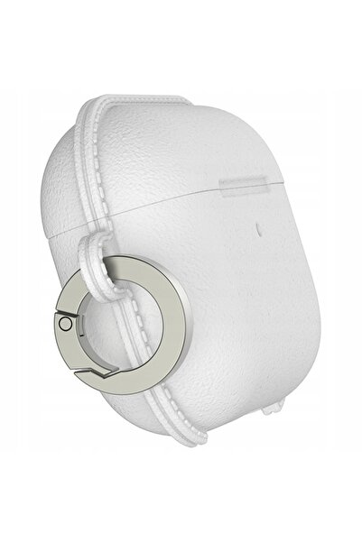 Araree Husă pentru AirPods Pro 3 cu model din piele, husă pentru căști cu sti...
