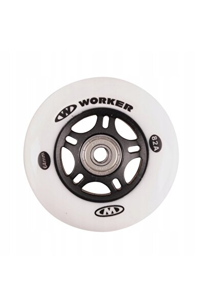 NO BRAND Roți WORKER de 64mm cu rulmenți din carbon ABEC-5