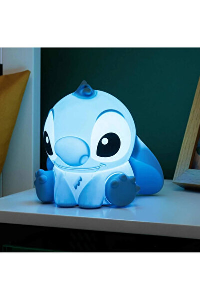 NO BRAND Lampă din silicon cu baterie reîncărcabilă Disney Stitch 15 cm
