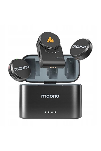 NO BRAND Microfon wireless MAONO Wave T5, microfon lavalieră wireless pentru ...