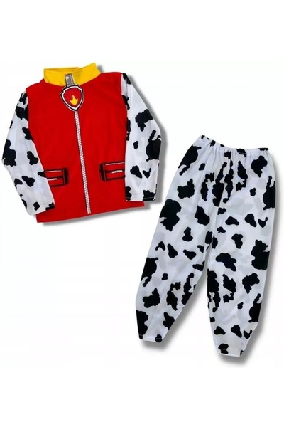 NO BRAND Costum de patrulare MARSHALL PSI 98/110 cm Șapcă Mărimea S Pompier