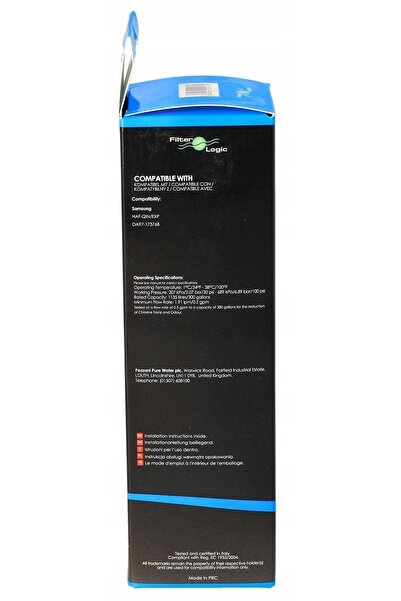 NO BRAND FilterLogic FFL-182S Filtru de apă pentru frigider Samsung DA97-1737...