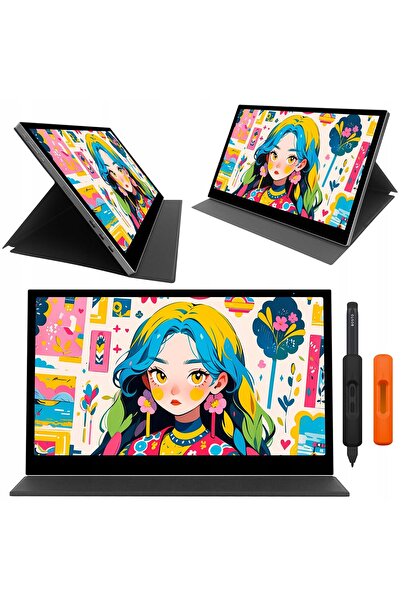 NO BRAND Tabletă grafică 1920x1080 15.6″ 16384 BOSTO P160 Profesională pentru...