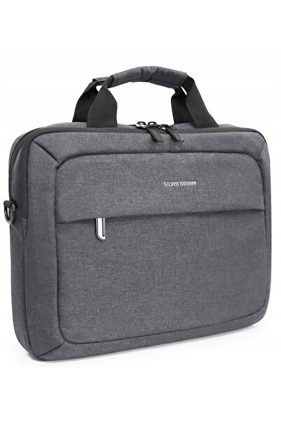 NO BRAND Geantă Silver Monkey simplă pentru laptop de 14,1 inch