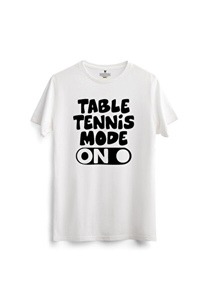 hakuof Cotton Table Tennis Printed T-Shirt Table Tennis Training Sports Cotton