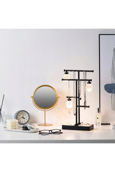 NO BRAND Lampă LED cu lumină de noapte, Suport/Organizator/Display pentru bij...