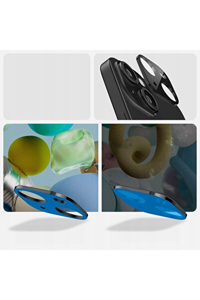 Spigen Sticlă cameră pentru iPhone 15/15 Plus/14/14 Plus, pentru zona camerei