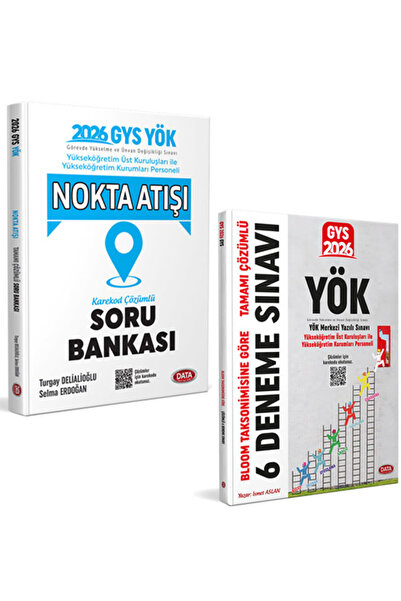 Data Yayınları 2026 GYS YÖK Nokta Atışı Soru Bankası ve Bloom Taksonimisine G...