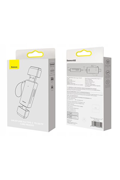 Baseus Cititor de carduri Seria Lite SD TF USB + USB-C