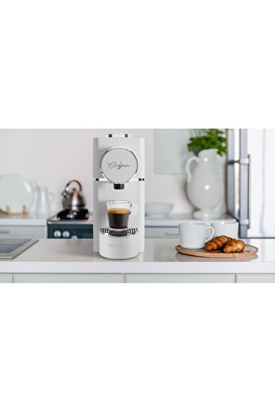 NO BRAND POLTI S18G Aparat de cafea sub presiune alb, pentru capsule E.S.E.