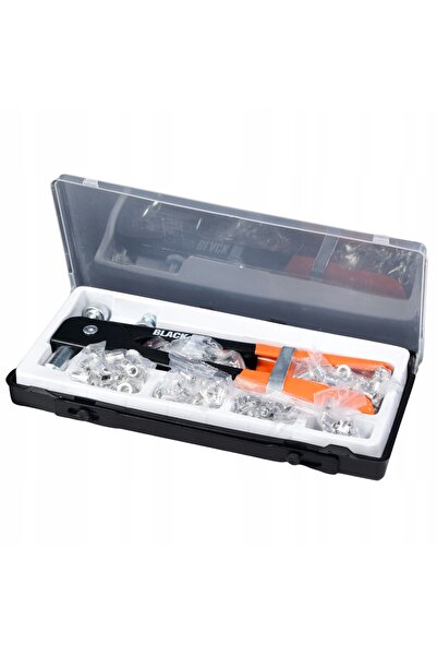 BLACK Set de chei tubulare de mână M3-M8, 106 piese, cu cutie