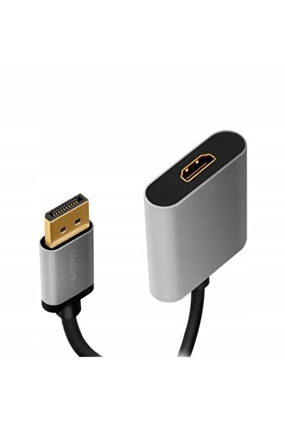 LogiLink Adaptor DisplayPort-HDMI 4K 60Hz 15cm