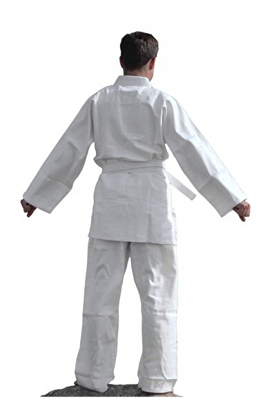 NO BRAND Kimono de judo pentru copii, uniformă de judo, aikido, 350g + centur...