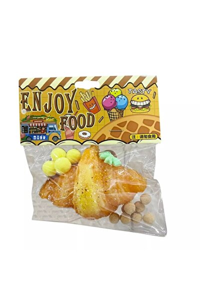 OEM Jucarie antistres squishy, cu revenire lenta, model croissant, Squishi Pinch