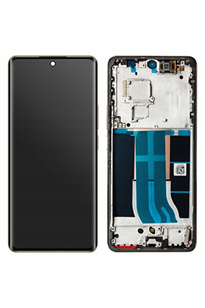 NO BRAND Display pentru Realme 12 Pro Plus Ecran LCD cu ramă Original Zila RM...